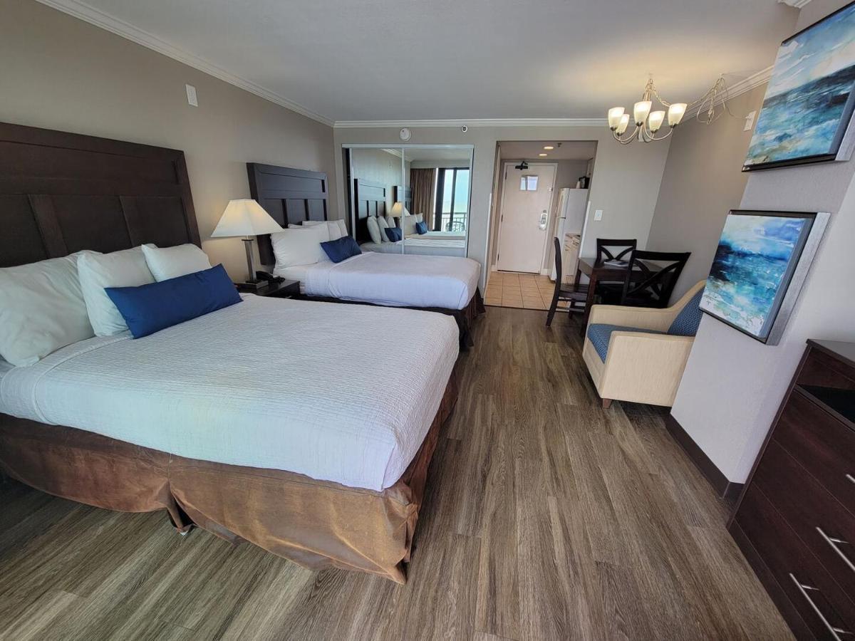 Direct Oceanfront Suite Caravelle Resort 615 Sleeps 4 Guests Миртъл Бийч Екстериор снимка