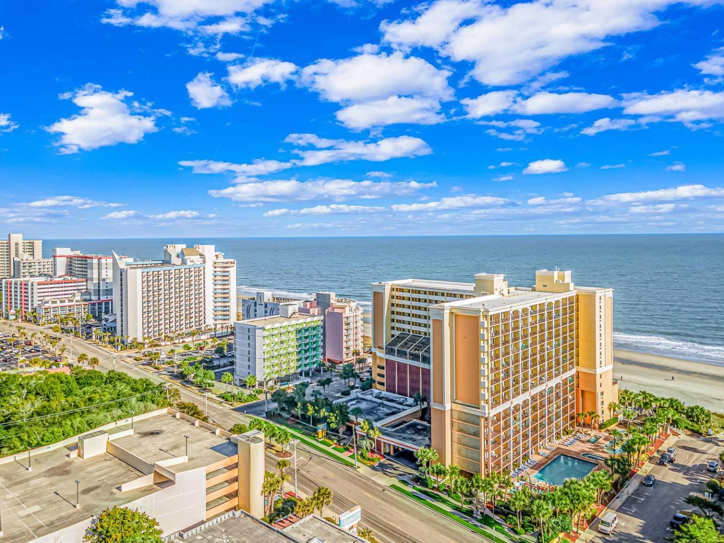 Direct Oceanfront Suite Caravelle Resort 615 Sleeps 4 Guests Миртъл Бийч Екстериор снимка